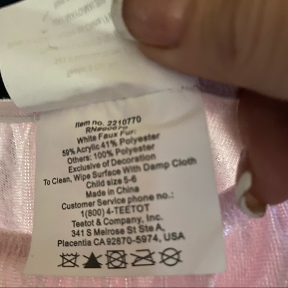 Halloween Toddler/Girls Unicorn Costume - Picture 2 of 3